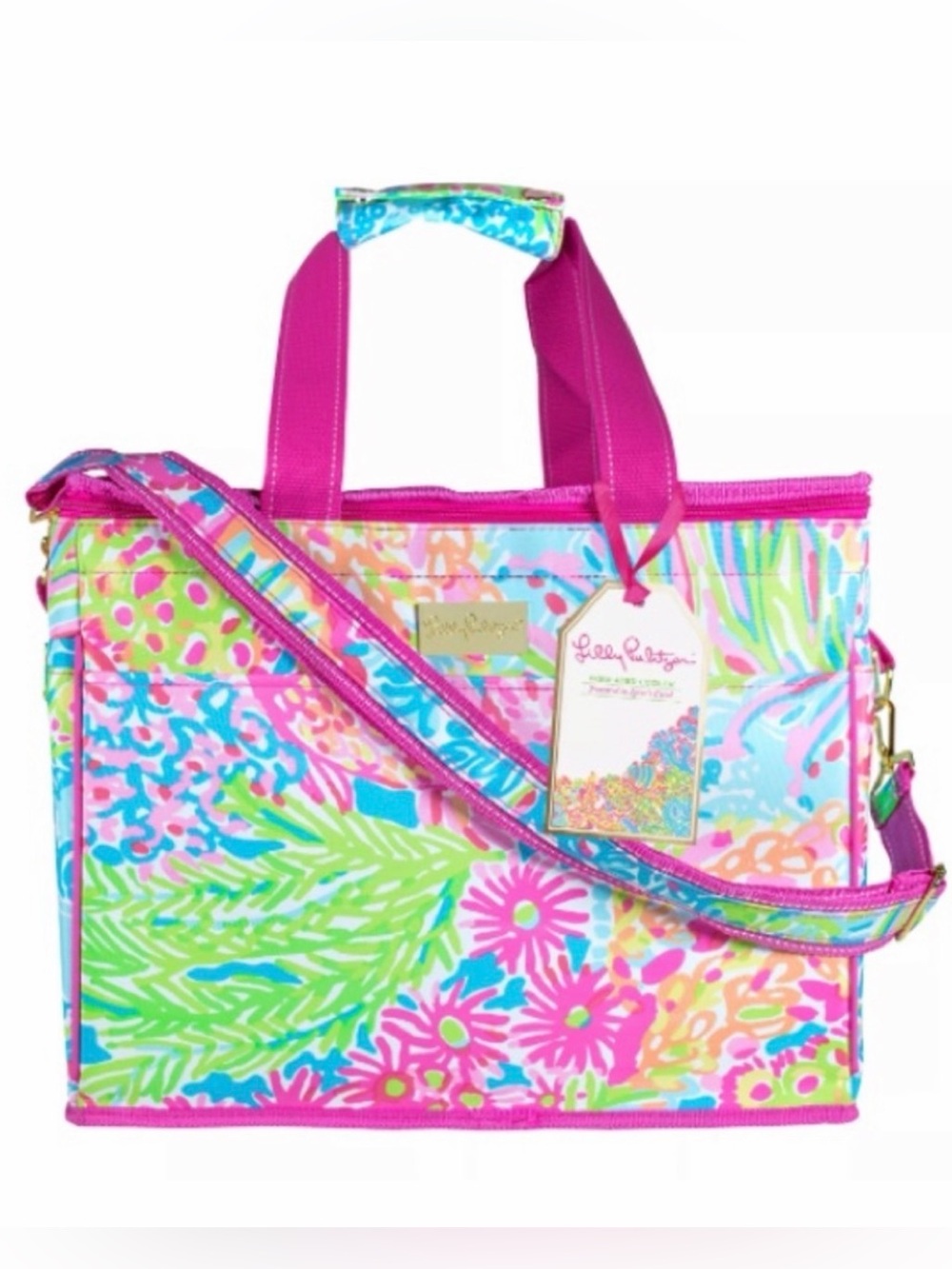 LILLY PULITZER Insulated Cooler in Lover’s Coral